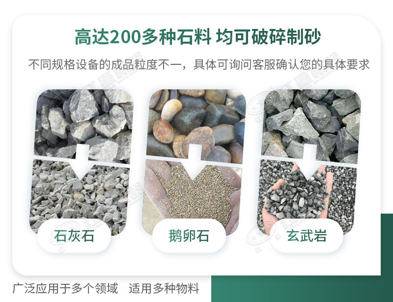 加工物料種類(lèi)很多