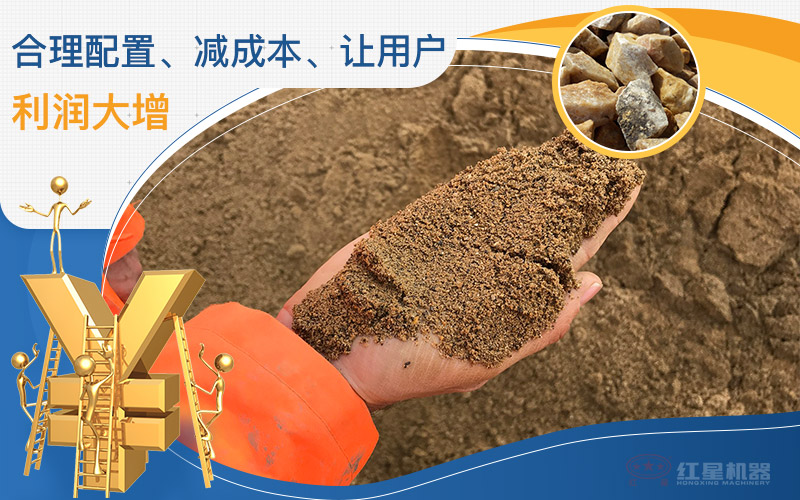 建筑用砂配置的機(jī)制沙石設(shè)備一套多少錢，附現(xiàn)場案例視頻